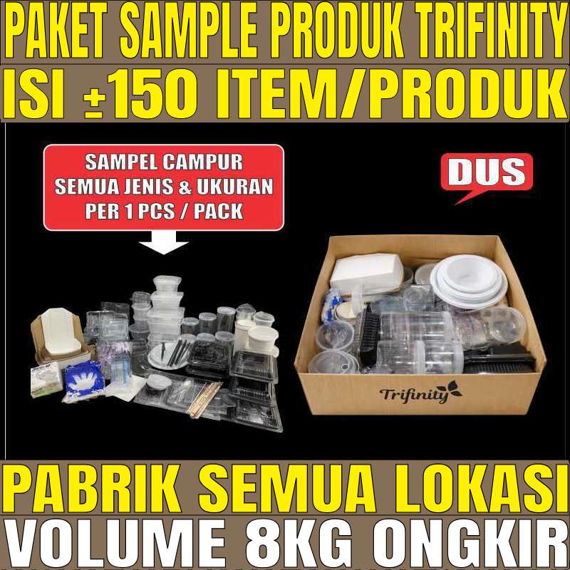 Paket sample sampel semua produk triguna trifinity
