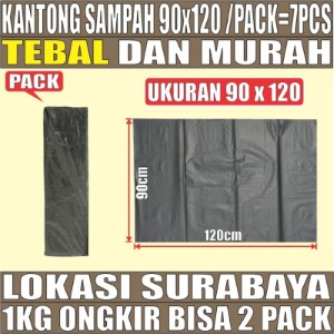 Kantong Sampah 90x120 Plastik Hdpe Tebal Pack