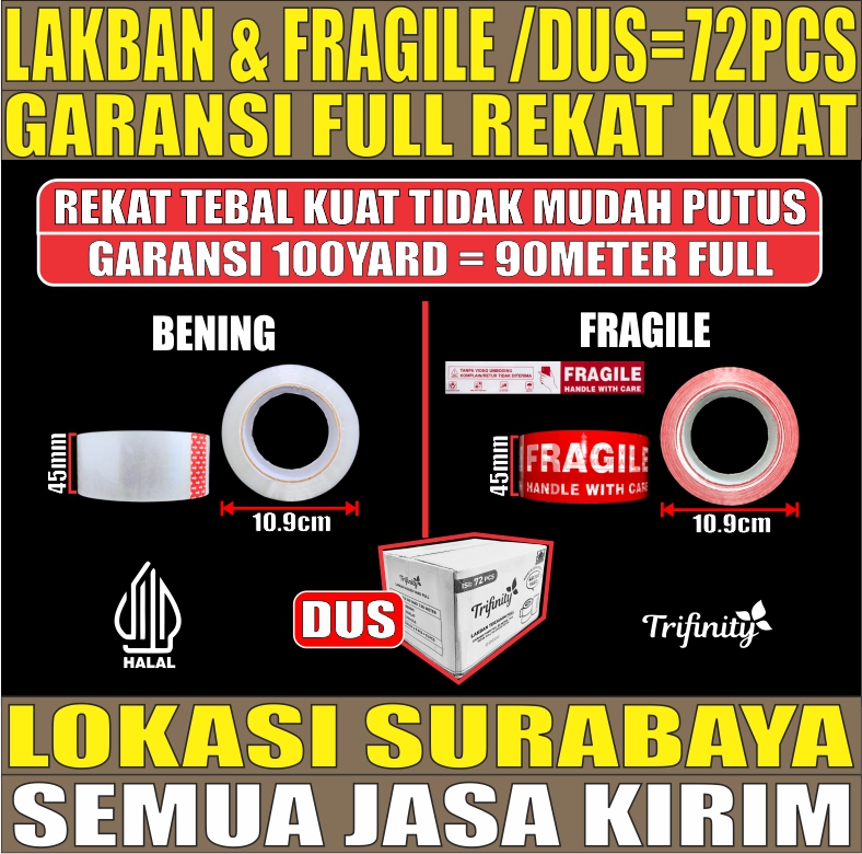 VARIAN Lakban Tebal 200gr