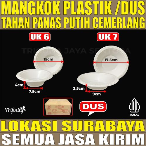 VARIAN Mangkok Plastik Tebal 6.9gr