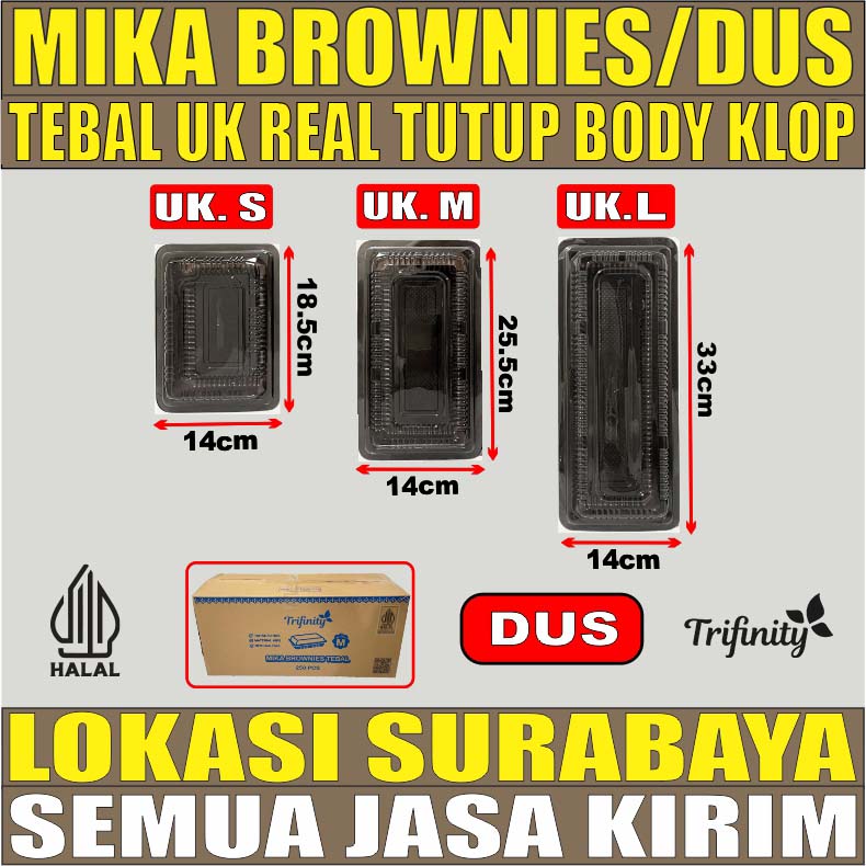 VARIAN Mika Brownies Tebal 28gr