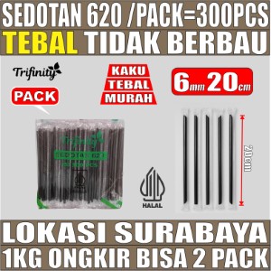 Sedotan Steril TRIFINITY 620 Pack 300pcs Halal