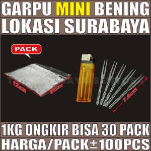 Garpu Buah Mini Kecil Pack 100pcs vct