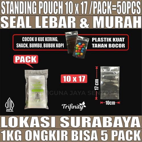 Standing Pouch uk 10x17 PACK