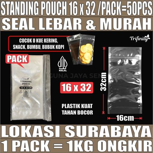 Standing Pouch uk 16x32 PACK