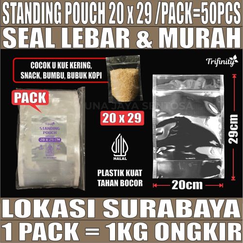 Standing Pouch uk 20x29 PACK