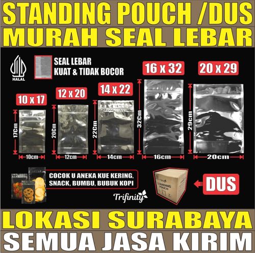 VARIAN Standing Pouch Tebal 16gr