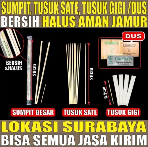 VARIAN Sumpit n Tusuk Gigi n Tusuk Sate