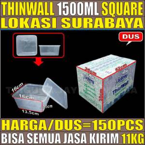 Thinwall SQ 1500ml Dus 150pcs Victory Tebal 35.3gr vct
