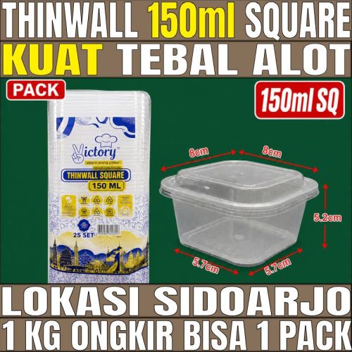 Thinwall SQ 150ml Pack 25pcs Victory