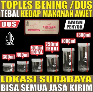 VARIAN Toples n Seal Berat 60gr
